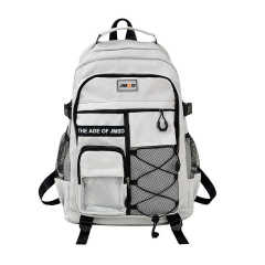 2026 New Korean Trend Large-Capacity Waterproof Fashion Zipper Closure for Students All Kinds Light Commuting School Backpack