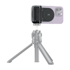 JJC MSG-P1 Magnetic Phone Hand Grip Handheld Remote Control Phone Tripod Phone Holder for Vlog Shooting and Live Streaming