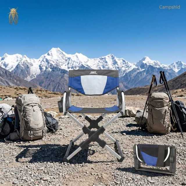 Brother Jetton BRS-D3A Satchel Director's Chair Field Fishing Portable Folding Aluminum Alloy Beach Outdoor Furniture