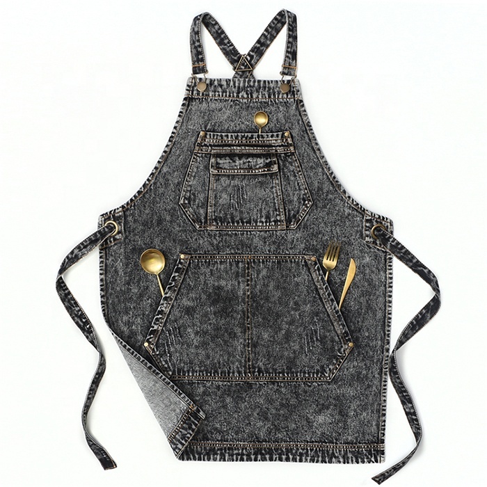 Hot Selling Women Men Waitress Barista Apron Custom Kitchen Apron