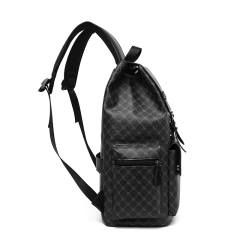 Factory Wholesales High Quality Cheap Price Waterproof PU Leather Custom logo Laptop Backpacks Business School Backpacks