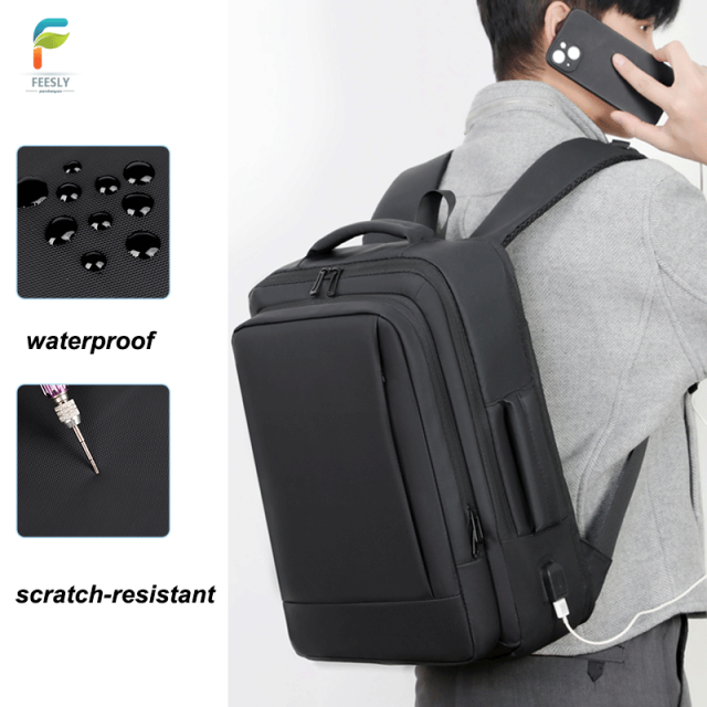 High Quality Laptop Bag Waterproof Multi-functional Usb Charing Port Backpack Large-capacity Shockproof Unisex Laptop Backpacks