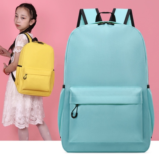 Factory Direct Sale Customizable Logo Breathable Oxford Children's Backpack for Primary Secondary School Students Hot Selling