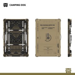 WELLHIKE IGT Combination Table Multi-Functional Portable Folding Table, Outdoor Camping Style Storage Table