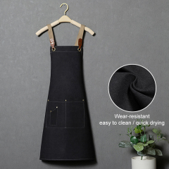 Sale Apron Canvas Well-made Durable Canvas Apron Wear-resistant Waterproof Canvas Apron with Custom logo