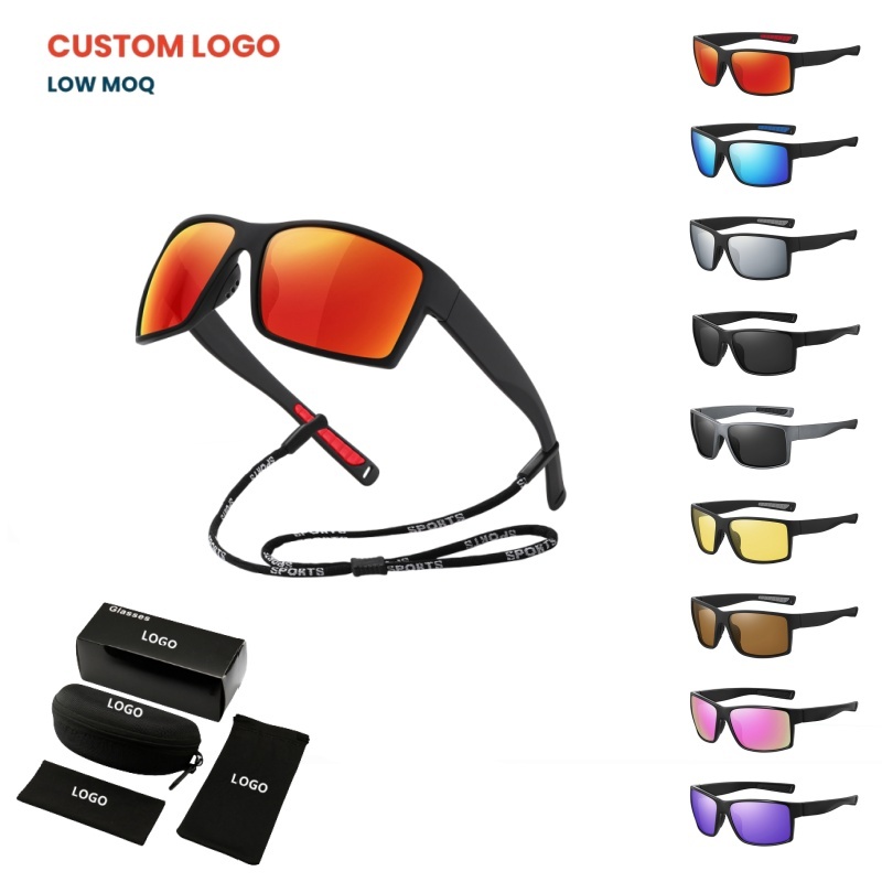 2026 Trending High Quality Unisex Sports Sunglasses Outdoor Fishing Photochromic Lens Polarized Light Weight and Comfortable