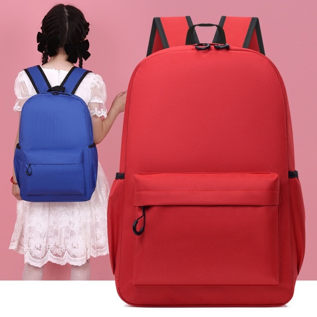 Factory Direct Sale Customizable Logo Breathable Oxford Children's Backpack for Primary Secondary School Students Hot Selling