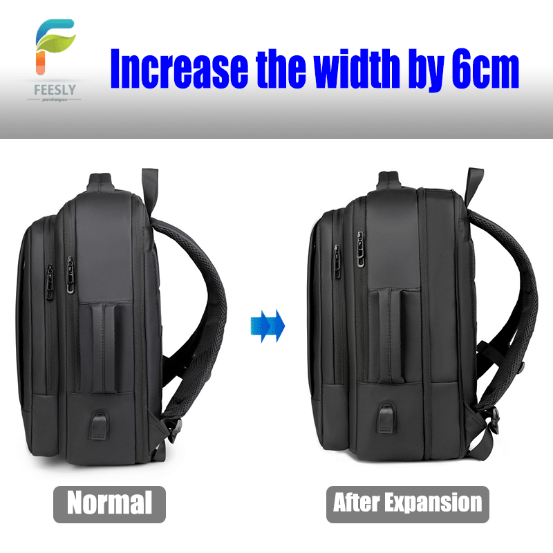 High Quality Laptop Bag Waterproof Multi-functional Usb Charing Port Backpack Large-capacity Shockproof Unisex Laptop Backpacks