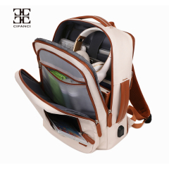 Factory Direct Custom Logo Oxford Fashion Large Capacity Student Computer Waterproof Multi-Compartment Zipper Laptop Backpack