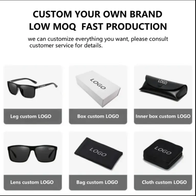 2026 Trending High Quality Unisex Sports Sunglasses Outdoor Fishing Photochromic Lens Polarized Light Weight and Comfortable
