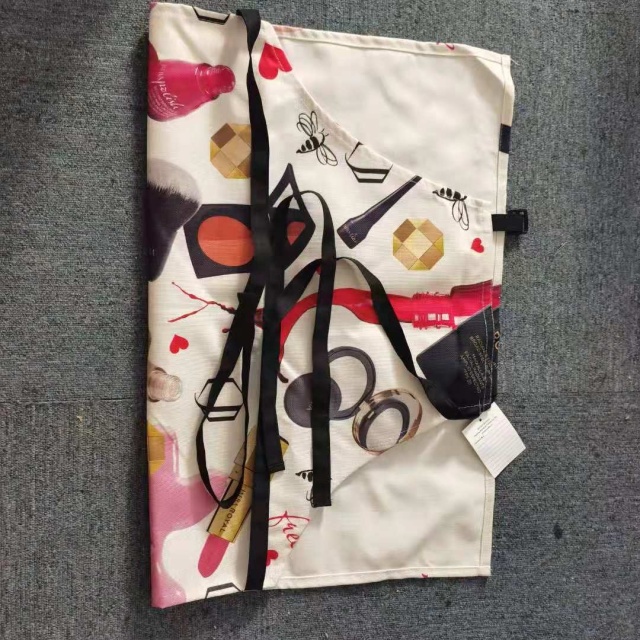Custom Print logo Beauty Cosmetology Makeup Aprons Nail Tech Polish Salon Apron