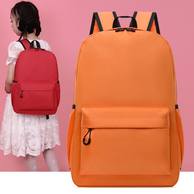 Factory Direct Sale Customizable Logo Breathable Oxford Children's Backpack for Primary Secondary School Students Hot Selling