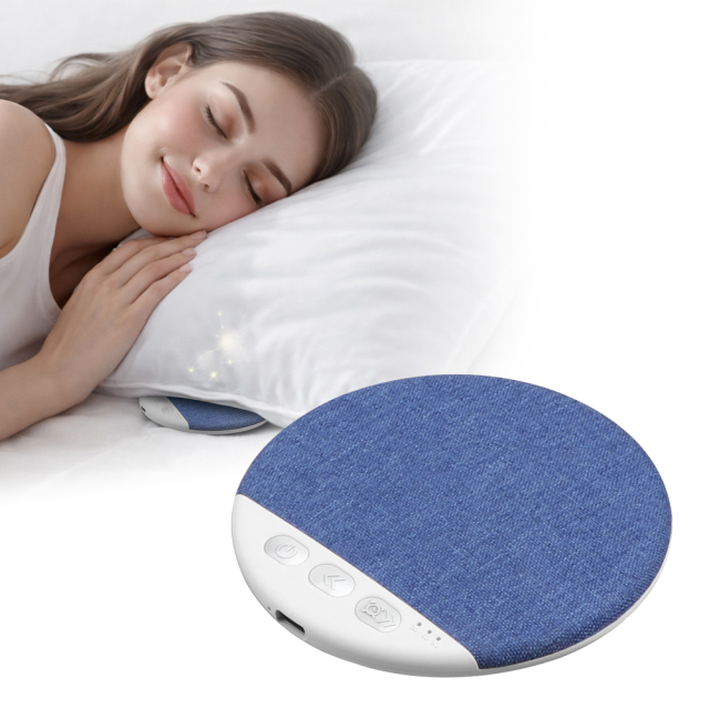 2026 New Bluetooth Sleep Pillow Speaker Wireless White Noise Pillow Speaker with Timer Ultra-Thin Sleep Speaker