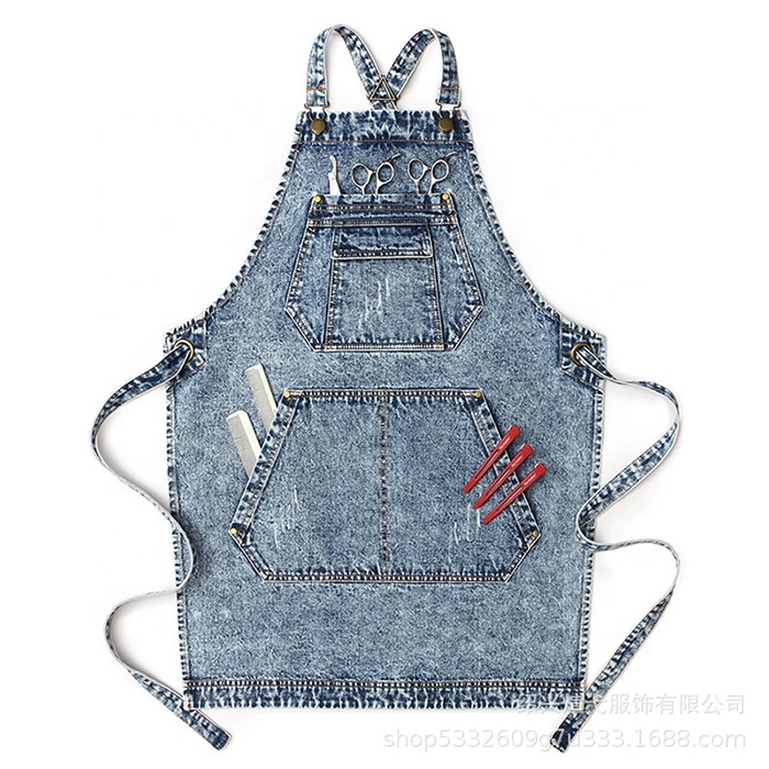 Hot Selling Women Men Waitress Barista Apron Custom Kitchen Apron