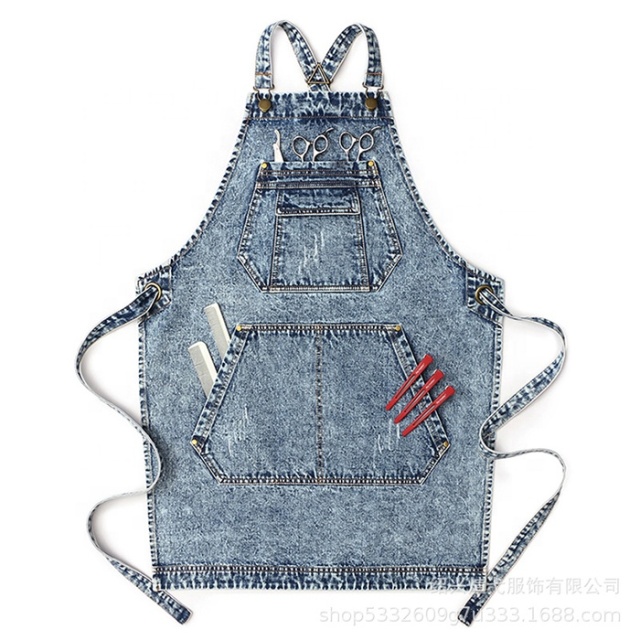 Hot Selling Women Men Waitress Barista Apron Custom Kitchen Apron