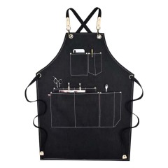 Professional Barber Apron Adults Hair Cutting Salon Aprons for Hairdresser Men Women Canvas Barber Aprons