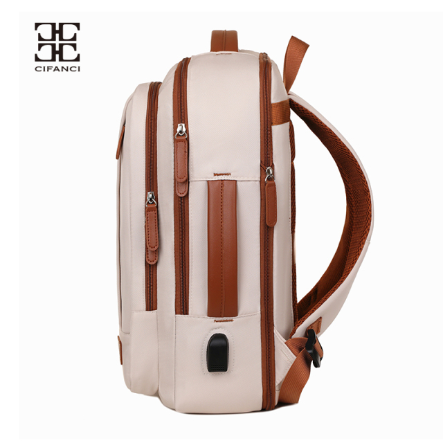 Factory Direct Custom Logo Oxford Fashion Large Capacity Student Computer Waterproof Multi-Compartment Zipper Laptop Backpack