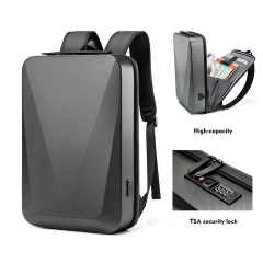 Factory New Wholesale Men Bag Laptop School Hard Shell Anti Theft Bagpack Usb Waterproof Mochila Bag Laptop Backpack