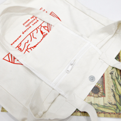 Texupday Promotion Foldable Reusable Eco Cotton Canvas Shopping Tote Bag With Custom Logo