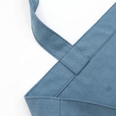 Wholesale Recycled Heavy Duty Canvas Tote Bag Letter Pattern Long Ribbon Rope Customized Offset Print Medium Screen Plain Cotton