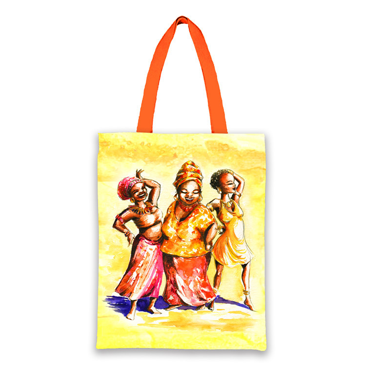 New Design Reusable Custom Logo Printed Organic Burlap Polyester Canvas Tote Bag