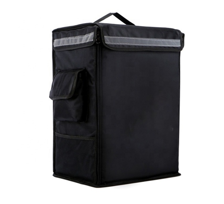 Custom Waterproof Insulation Folding Bicycle Motorcycle Commercial Pizza Food Delivery Backpack Bag