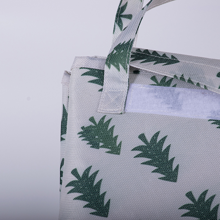 High Quality Large Women's Portable Oxford Cooler Bag Freezable and Foldable for Lunch Storage