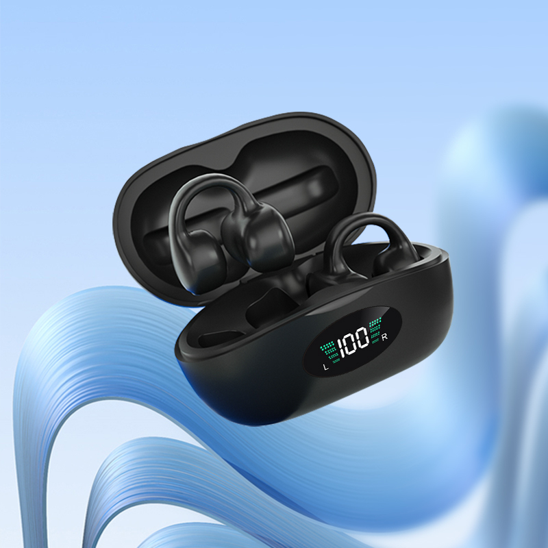Noise Reduction Headphone Dual Microphone HD Calling Open Ear Blue-tooth V5.3 Air Conduction OWS Earphone