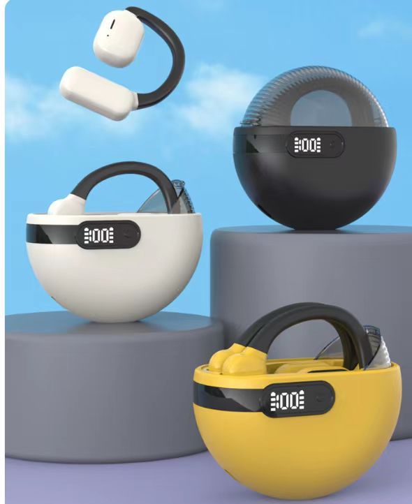 New Arrival Open Ear Hanging Subwoofer Blue tooth Headphones V5.3 Long Battery Endurance Wireless Stereo Earphone Sports Earbuds