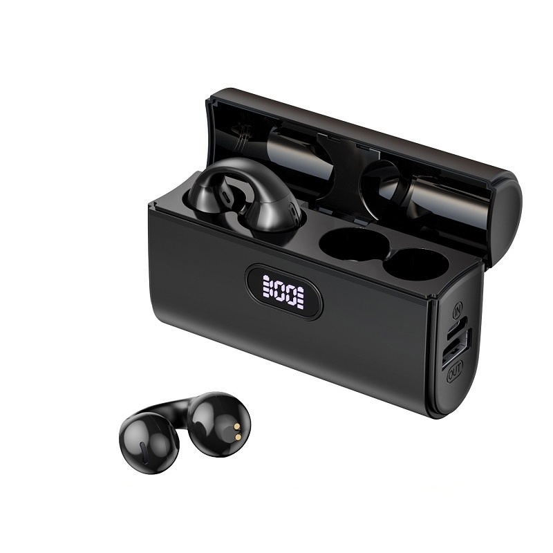 Ear Clip Earphones Open Ear Clip Headsets True wireless stereo earbuds Hifi for sports people