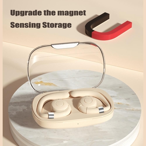 Wholesale TWS Ear Buds BT 5.3 Ear Clip Earphones Open Ear Clip Headsets with Mic Mini Wireless Earbuds for Running Sport Gym