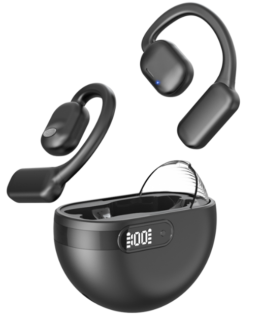 New Arrival Open Ear Hanging Subwoofer Blue tooth Headphones V5.3 Long Battery Endurance Wireless Stereo Earphone Sports Earbuds