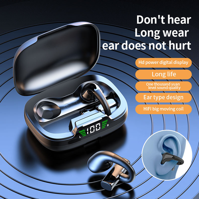 TWS Earbuds stereo Earphones Waterproof Headset in-ear Sport Wireless Bluetooth earphone For Mobile Phone