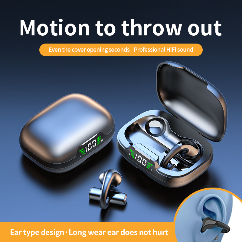 TWS Earbuds stereo Earphones Waterproof Headset in-ear Sport Wireless Bluetooth earphone For Mobile Phone