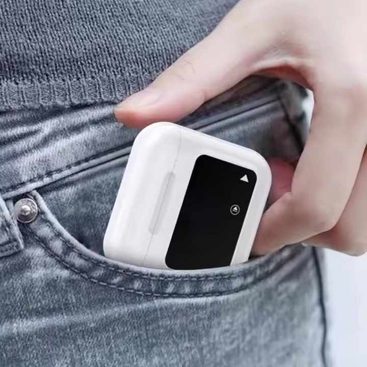 New Hot Sales ANC ENC Wireless Earbuds A8 2 Noise Cancelling LCD Touch Screen Earphone