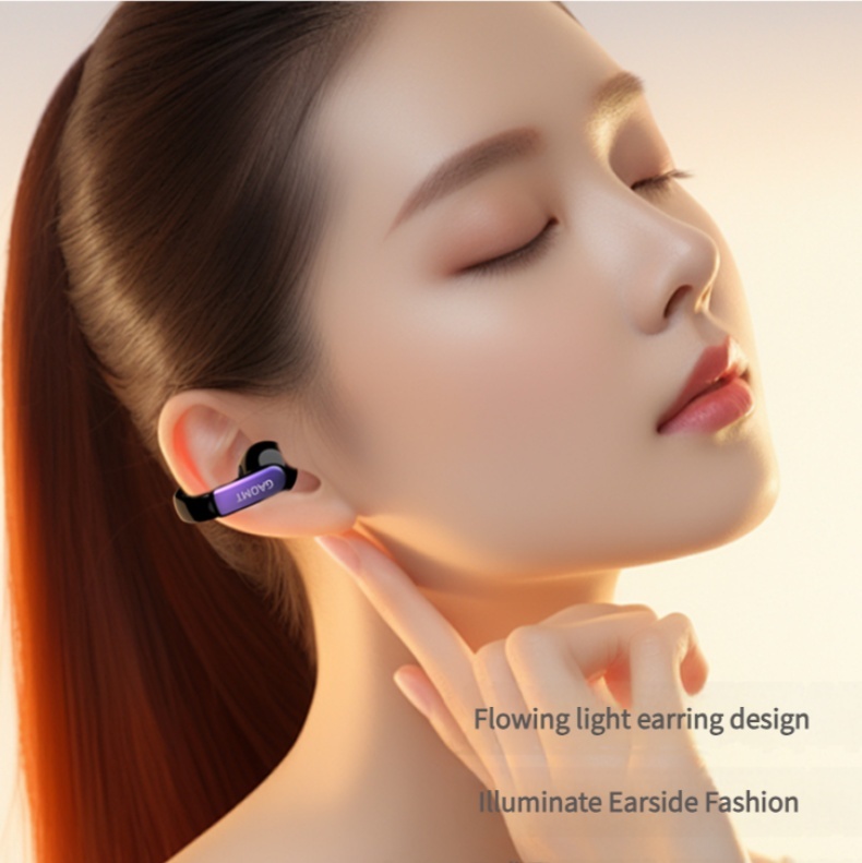 Voice Assistant BT Earphones G125 Stereo Sound Touch Control OWS In-ear Type