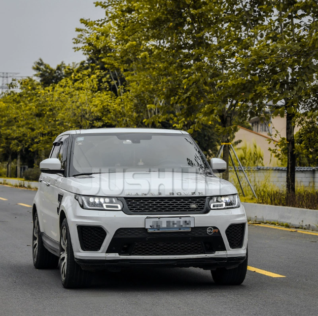Подходит для 14-17 моделей Land Rover Range Rover спорт фары в сборе модифицированные светодиодные матричные линзы старые на новые дневные ходовые огни