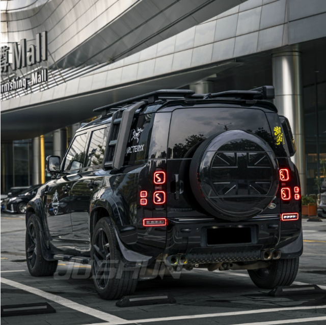 Подходит для 20-25 Land Rover новый Defender задние фонари в сборе модификации OLED переменной светодиодные ходовые огни поворот предупредительные огни