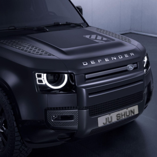 Подходит для 20-24 моделей Land Rover Defender фары в сборе модифицированный высокой матрицы светодиодные линзы светодиодные дневные ходовые огни рулевого управления