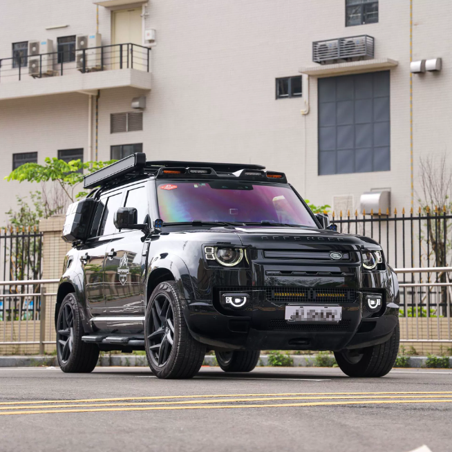 Применимо к 20-25 моделям Land Rover Defender противотуманные фары модификации Defender модель светодиодные дневные ходовые огни сигнал поворота огни передние противотуманные фары предупреждение