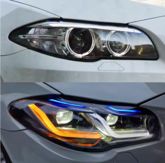 Kabeer US Warehouse F10 LED Headlight for BMW 520i 2010 2014 F10 F18 Xenon Hid Upgrade to M5 F90 L DRL LED Headlight