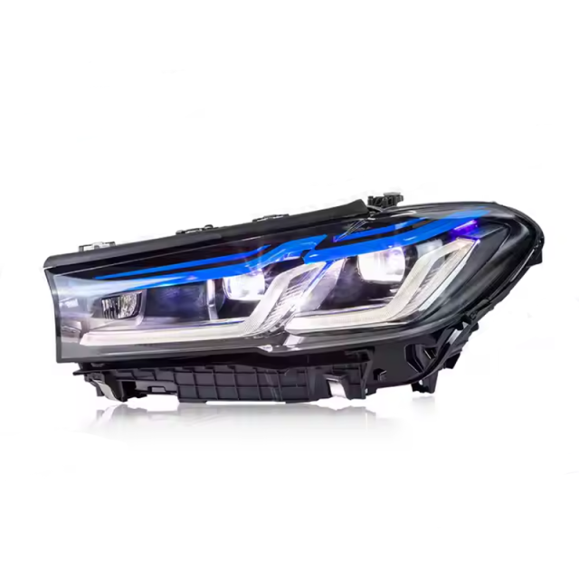 Kabeer US Warehouse Headlight for BMW 5 G30 G31 G38 F90 M5 Facelift Retrofit to Laser Headlight 2022 M Version 523i 525i 528Li