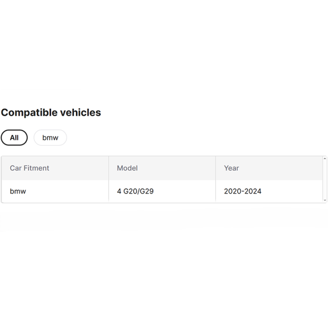 USA G28 Headlight for BMW 3 Series G28 LED 2018- 2021 Headlight OE US Standard Car Light