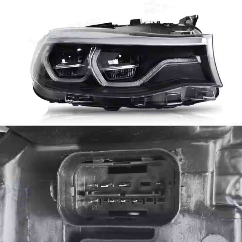 Full LED Headlights Suitable for BMW 3 Series GT Modified Headlight White Color Upgrade Head Lamp