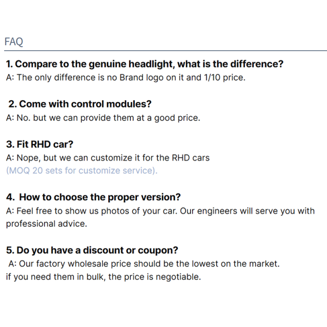 F10 Headlight Fit for BMW 5 Series 2010 F10 F18 Headlight 520 525 530 540 OEM 63117271911/63117271912 2010-2013 AFS Adaptive