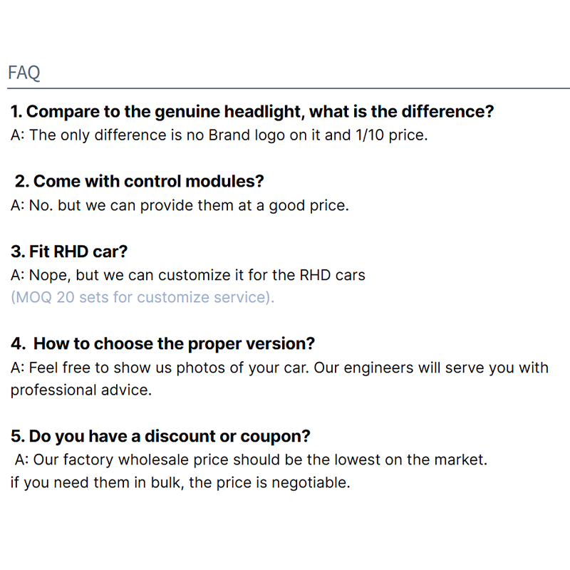 F10 Headlight Fit for BMW 5 Series 2010 F10 F18 Headlight 520 525 530 540 OEM 63117271911/63117271912 2010-2013 AFS Adaptive