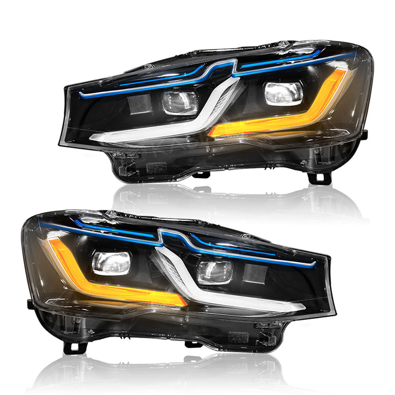 Modified F25 Headlight for BMW X3 Series 2009-2016 F25 Xenon Headlight Upgrade to LED Blue Laser Version Front Light Headlight