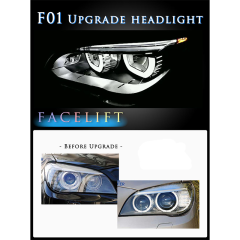 Kabeer US Warehouse F01 LED Headlight for BMW 7 2010-2014 F02 Xenon Hid Car Upgrade to FULL LED Angle Eye LCI Facelift Version