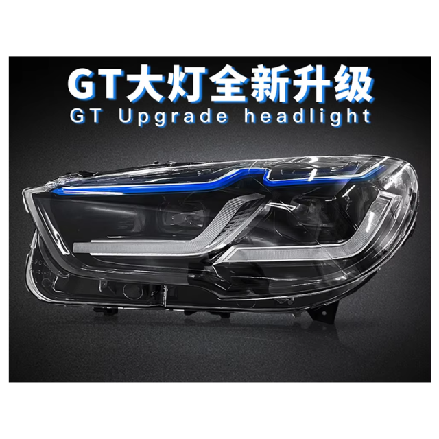 Kabeer F07 LED Headlight for BMW 2010-2017 5 Series GT F07 Headlight Upgrade to Laser Headlamp