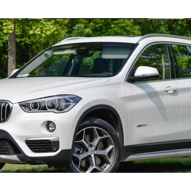 Kabeer Headlight for BMW X1 F48 F49 Headlights 2016-2019 DRL Day Running Light LED Bi Xenon Bulb Assembly